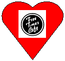 Free Times Cafe logo in heart