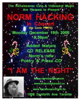 poster for December 19 CD launch